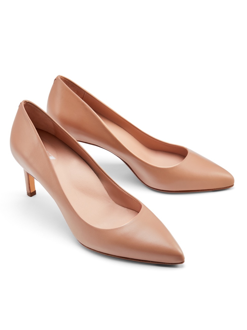 Inez Lola Heels in Almond Nappa size 7.5 M